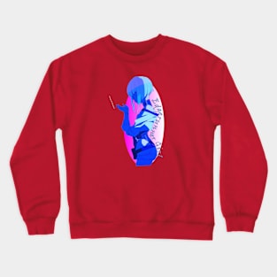 Cyberpunk Girl Crewneck Sweatshirt